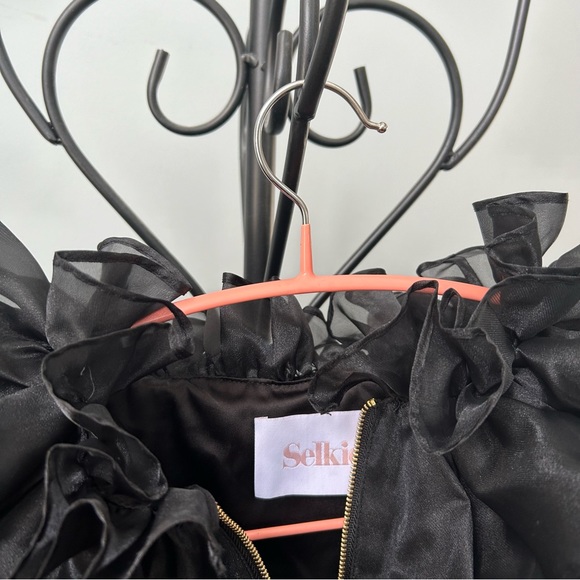 Selkie Raven Le Petit Chou Boa Jacket - S / NWOT - Picture 7 of 7